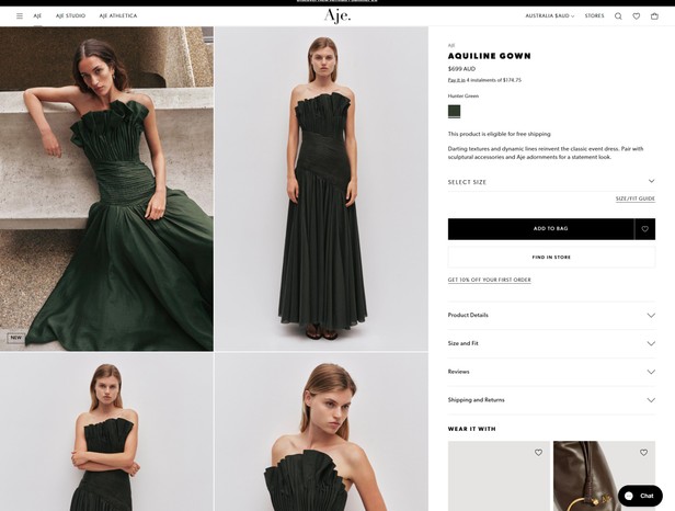 ajeworld-com-au screenshot, physical attractiveness principle illustration