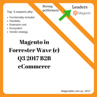 Magento in Forrester Wave 2017 B2B eCommerce platform