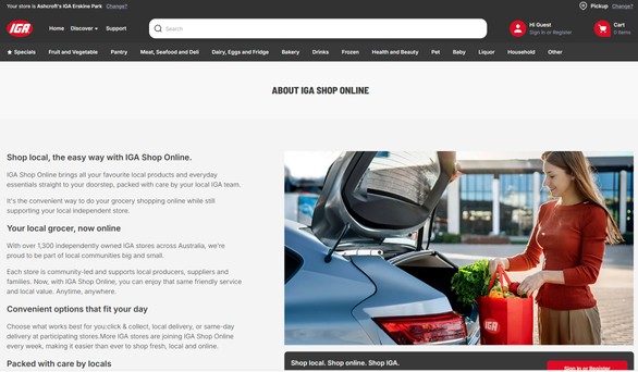 IGA example screenshot unity based on locality