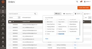 Magento 2 orders grid 4