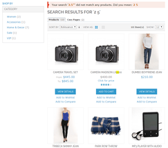 Sphinx Search Ultimate Magento Site Search - special characters screenshot