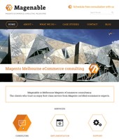 Magenable new website home page