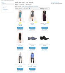 Magento Site Search research- Sphinx Search Ultimate search results for dresses