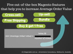 Hero image for article - Five magento eCommerce features to increase AOV