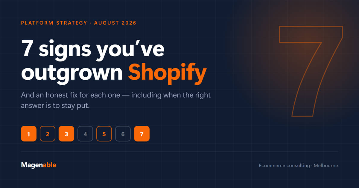 Melbourne Magento and BigCommerce experts